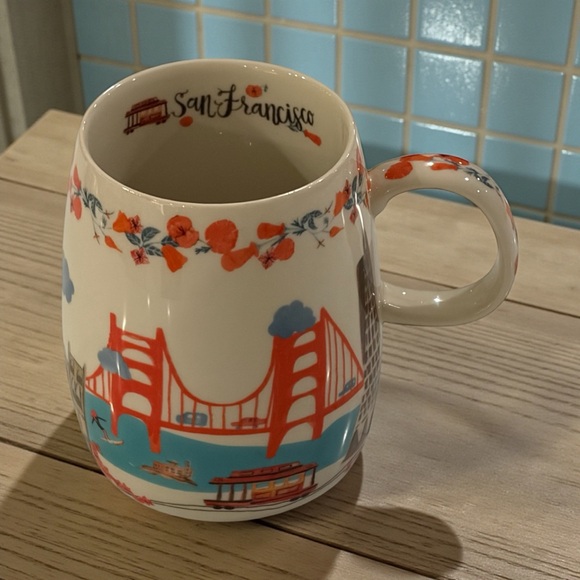 Cost Plus World Market Other - World Market Collectible San Francisco Large Mug, Golden Gate, City Scene